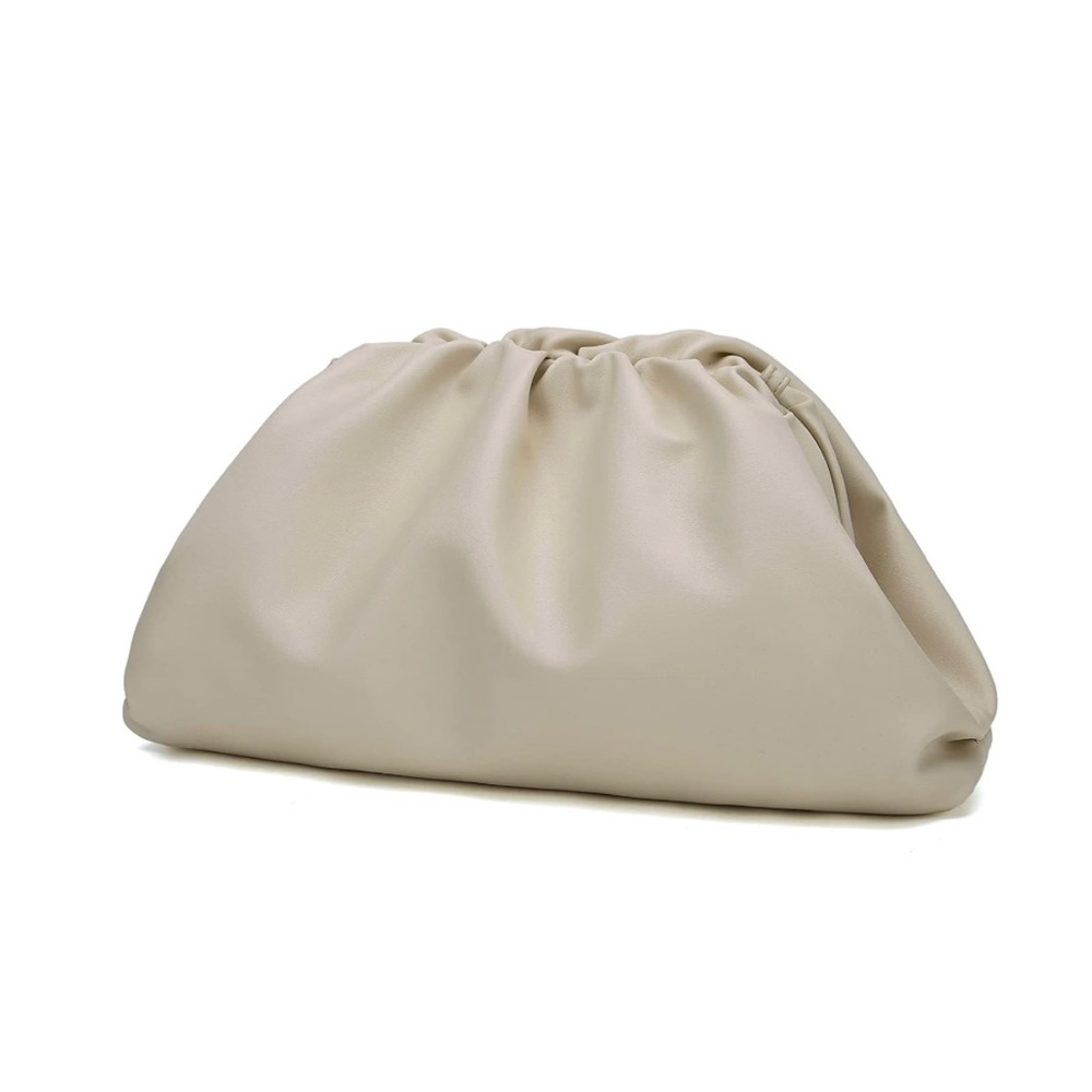 Tan pouch bag